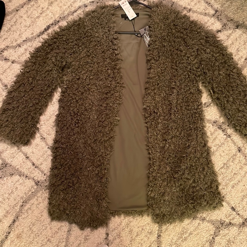 Vintage like Sherpa fur coat